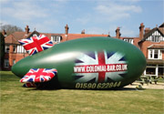 Inflatable blimps