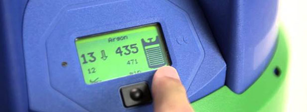 helium settings for giant inflatable