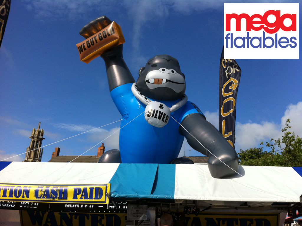 giant inflatable monkey