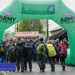 Army, Be The Best Inflatable Arch