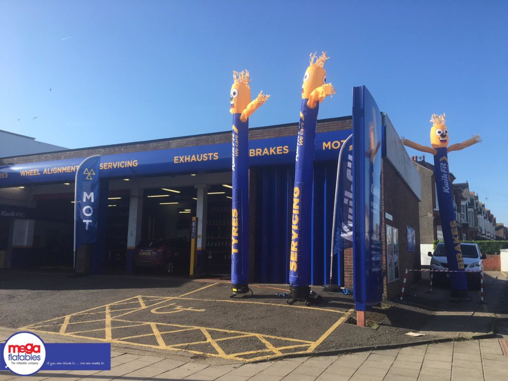 Air Dancers Megaflatables Ltd Kwik Fit Air Dancers