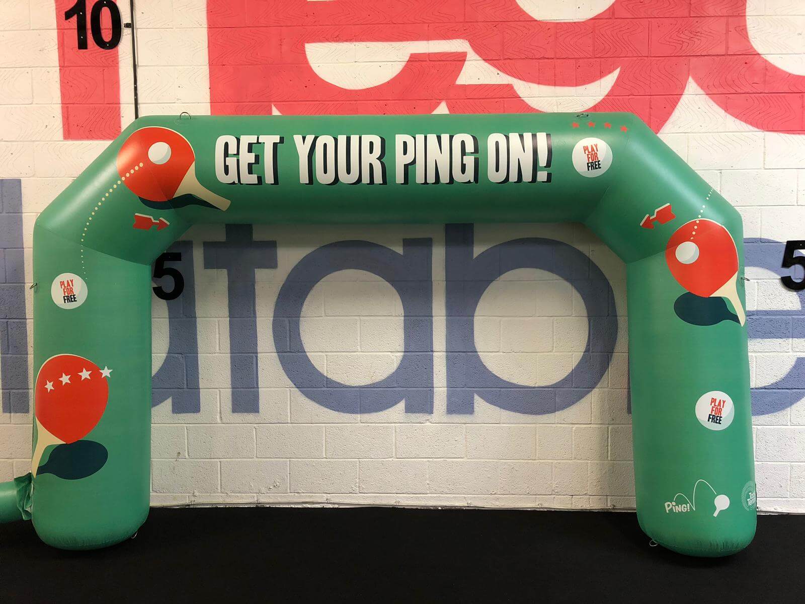 Giant Inflatable Table Tennis Arch