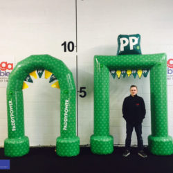 Giant Inflatable Paddy Power Narrow Arches