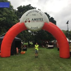 Giant Inflatable Amstel Zone Event Arch