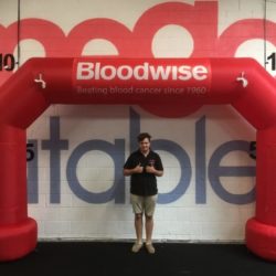 Giant Inflatable Bloodwise Arch Event Inflatable