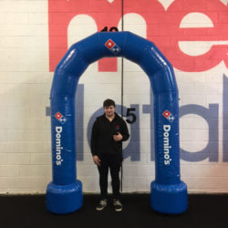 Giant Inflatable Dominos Narrow Arch Plain