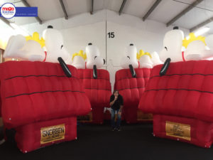 Giant Inflatable Snoopy House