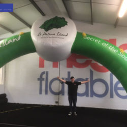 Giant Inflatable St Helena Island Arch Event Inflatable