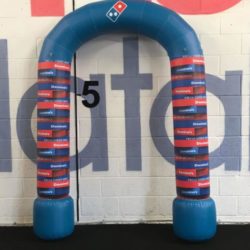 Giant Inflatable Dominos Narrow Promotional Arch