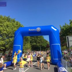 Giant Inflatable Rotary Race Arch