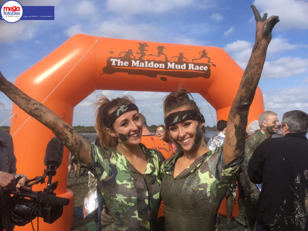 Giant Inflatable Maldon Mud race Archway