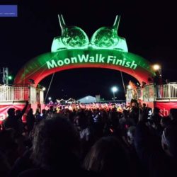 Giant Inflatable Moonwalk Finish Race Arch
