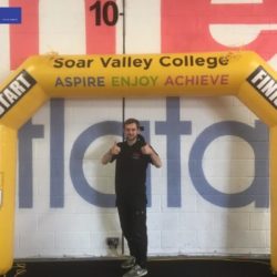 Giant Inflatable Soar Valley College race Arch Event Inflatable