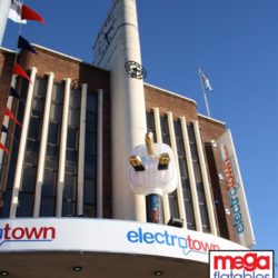 Giant Inflatable Plug Electrotown Promotional Inflatable