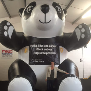 inflatable Giant promotional advertising Panda