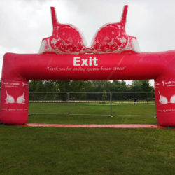 Giant Inflatable Moonwalk Exit Arch Event Inflatable