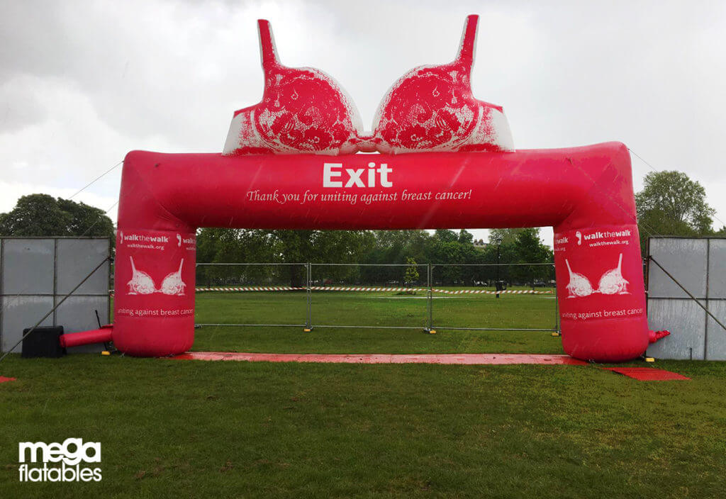 Giant Inflatable Moonwalk Exit Arch Event Inflatable