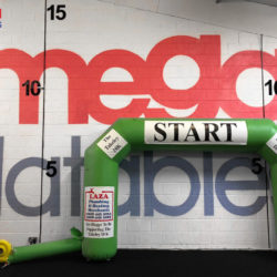 Giant Inflatable Green Start Race Arch