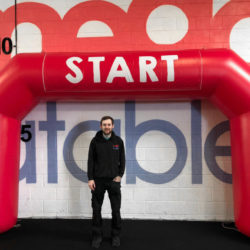 Giant Inflatable Pink Start Arch Events Inflatables