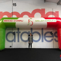 Giant Inflatable Welsh Cycling Race Arch