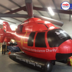 Giant Inflatable Air Ambulance Charity Promotional Inflatable