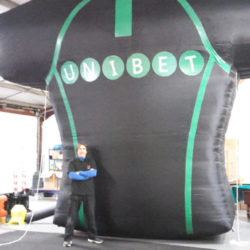 Giant Inflatable Unibet Jersey Promotional Inflatable