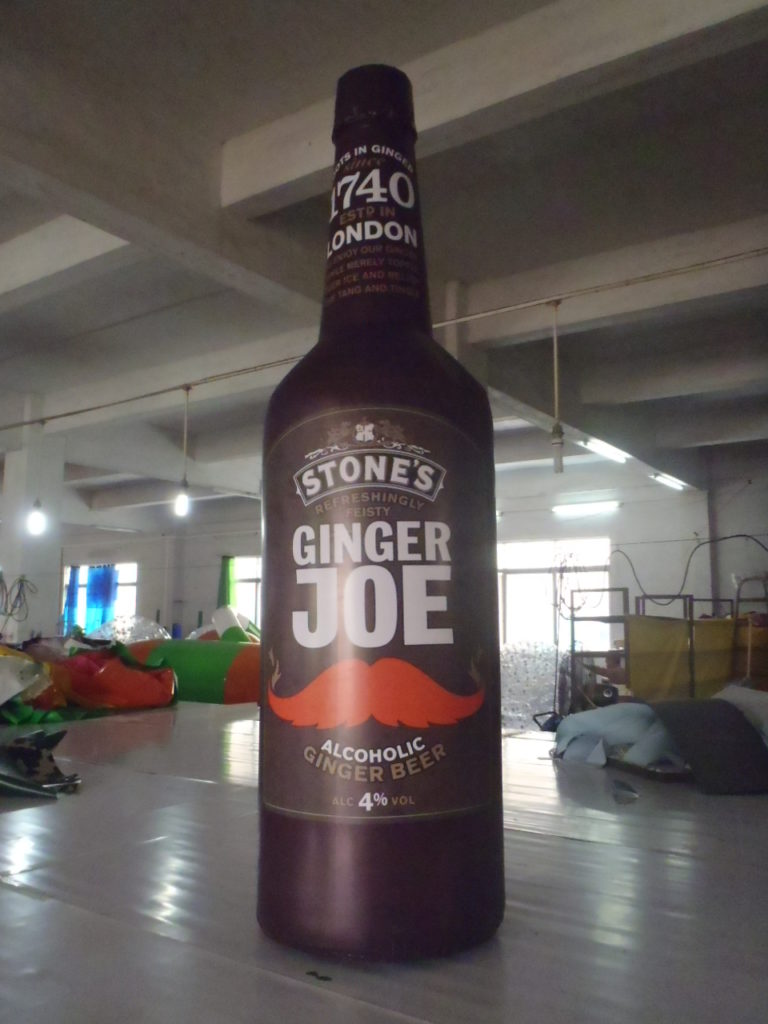 Inflatable Ginger Joe Bottle