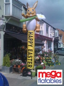 Giant Inflatable Easter Bunny