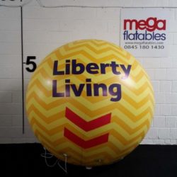 Liberty Living Advertising Inflatable Sphere