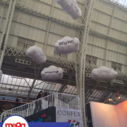 CONFEX Inflatable Clouds Indoor Event