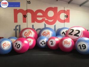 Foxy Bingo Bingo Balls Inflatable Spheres