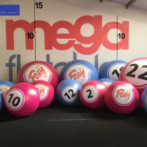 Inflatable Lotto Balls Foxy Bingo