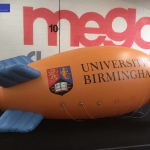 Inflatable Blimp University Of Birmingham