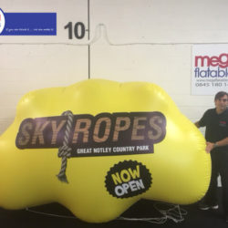 SkyRopes Opening Event Inflatable Blimp