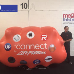 LF Connect Inflatable Blimp By Megaflatables