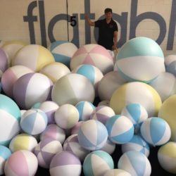 Pastel Inflatable Beach Balls Multi Sizes