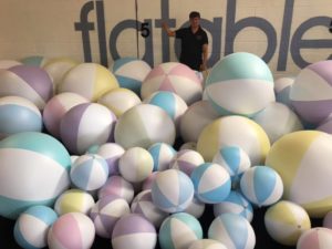 Pastel Inflatable Beach Balls Multi Sizes