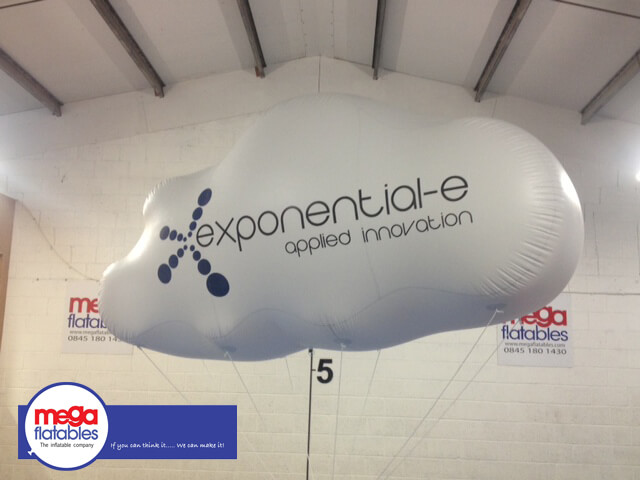 Inflatable exponential-e Cloud