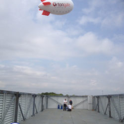 Ortongate Inflatable Blimp Outside
