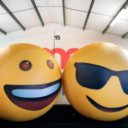Giant Inflatable Emojis