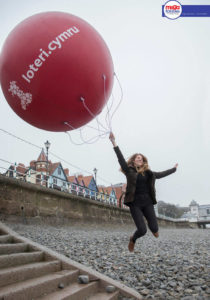 Welsh Lottery Promotional Inflatable Sphere