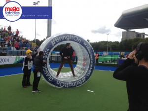 Glasgow 2014 Inflatable Tyre