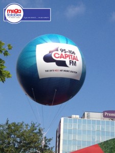Capital FM Giant Inflatable Ball