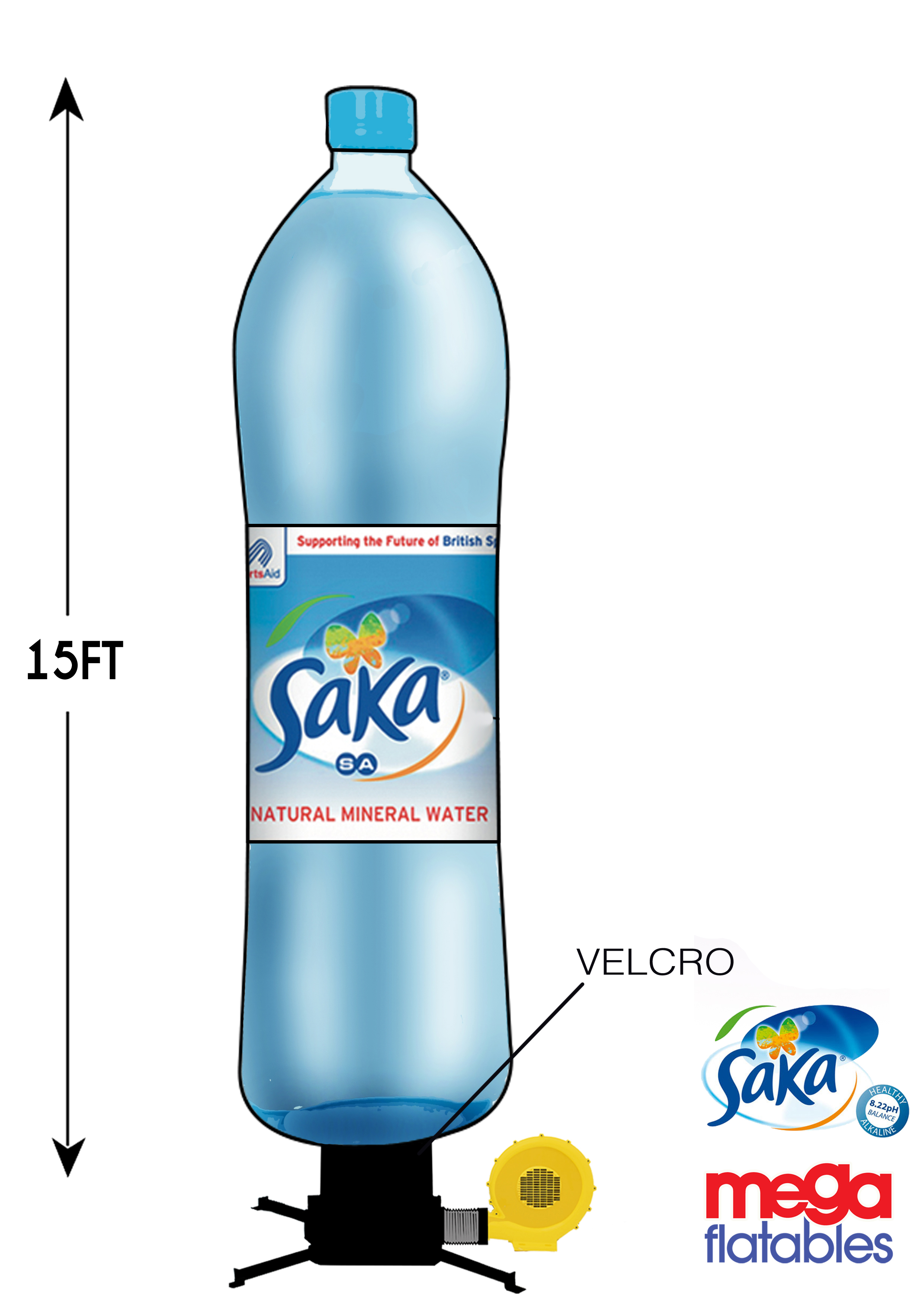 Inflatable bottle Design