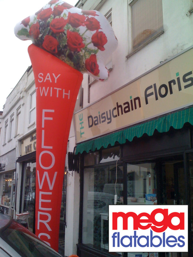 Inflatable flowers bespoke design
