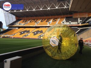 Large Inflable Zorbs at Wolves