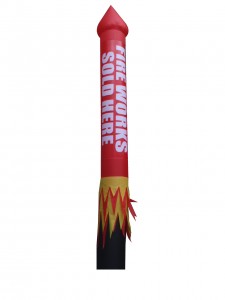 Inflatable firework