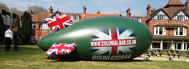 giant inflatable blimp