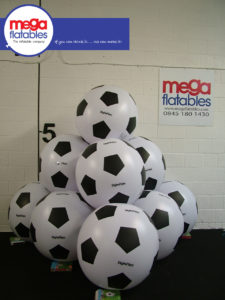 Inflatable footballs