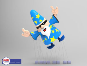 Giant Inflatable Wizard Design